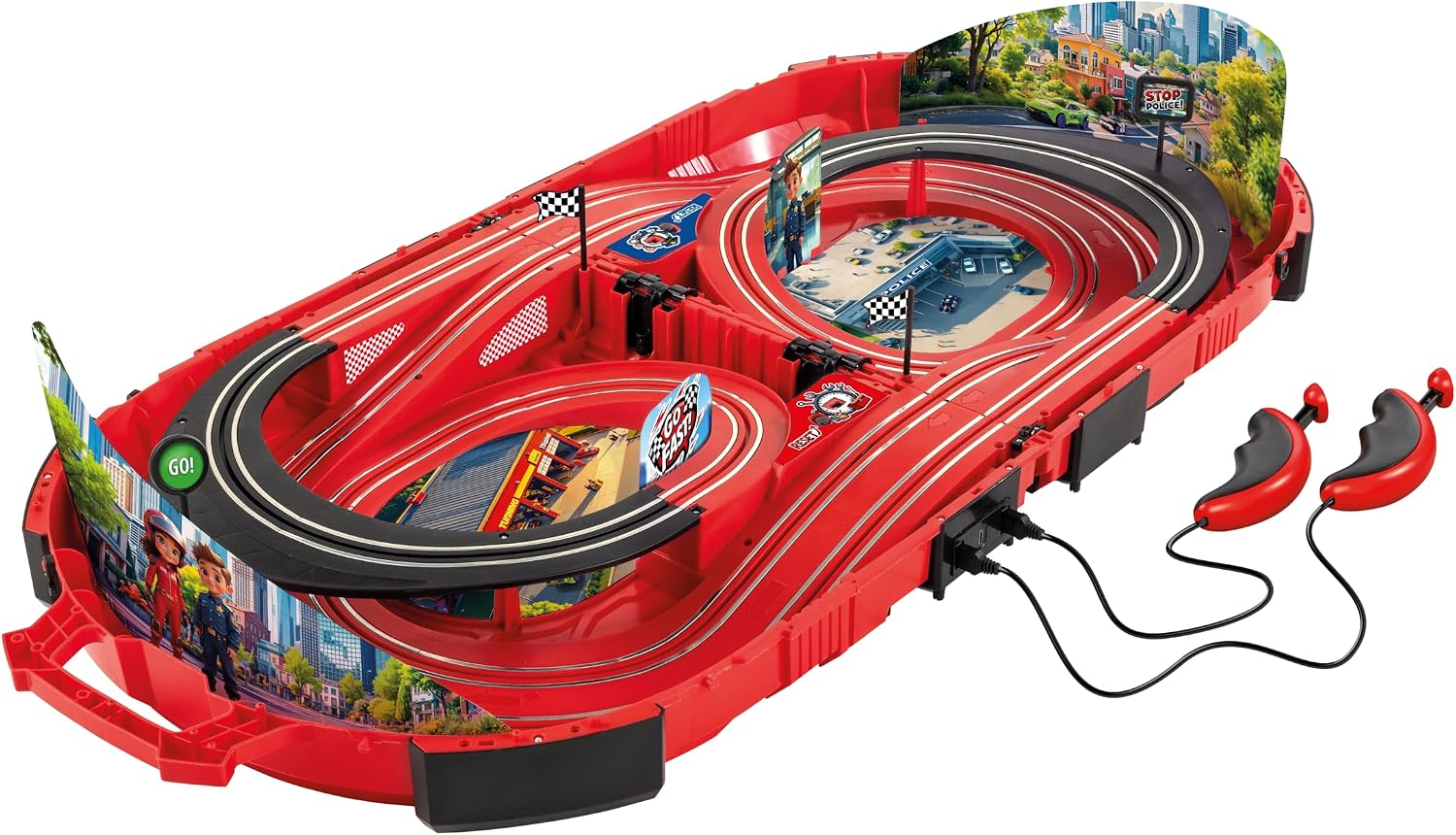 Carrera Speed Arena Race in a Case Police Chase 20016001 - Bild 3