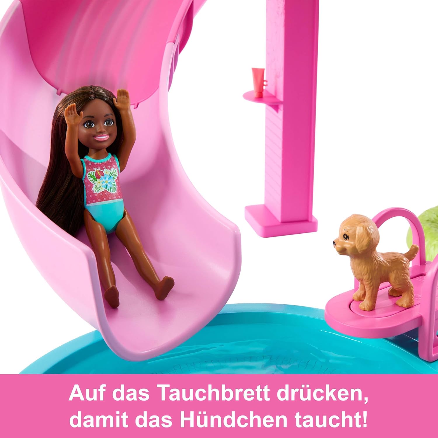 Barbie Traumpool Spielset mit Rutsche und Whirlpool - Bild 4