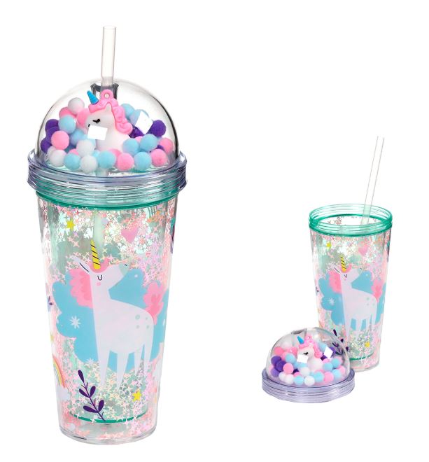 Kawaii Becher doppelwandig Einhorn - Bild 1