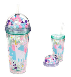 Kawaii Becher doppelwandig Einhorn
