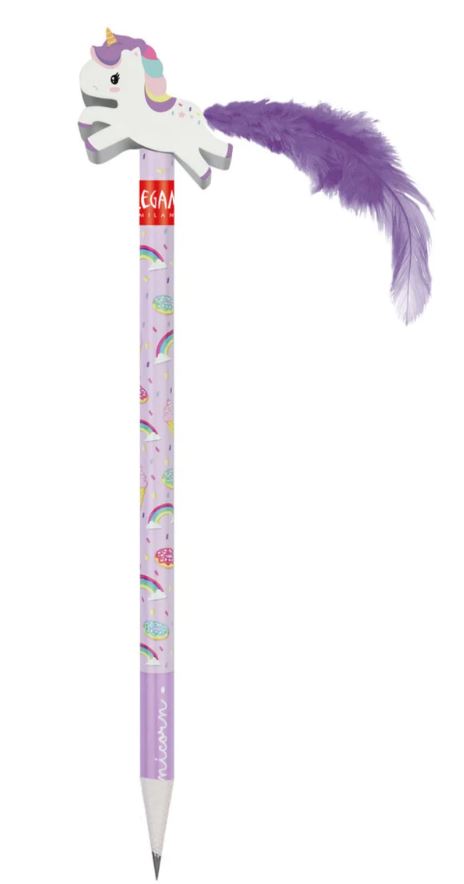 Legami Bleistift mit Unicorn Radierer - Bild 1
