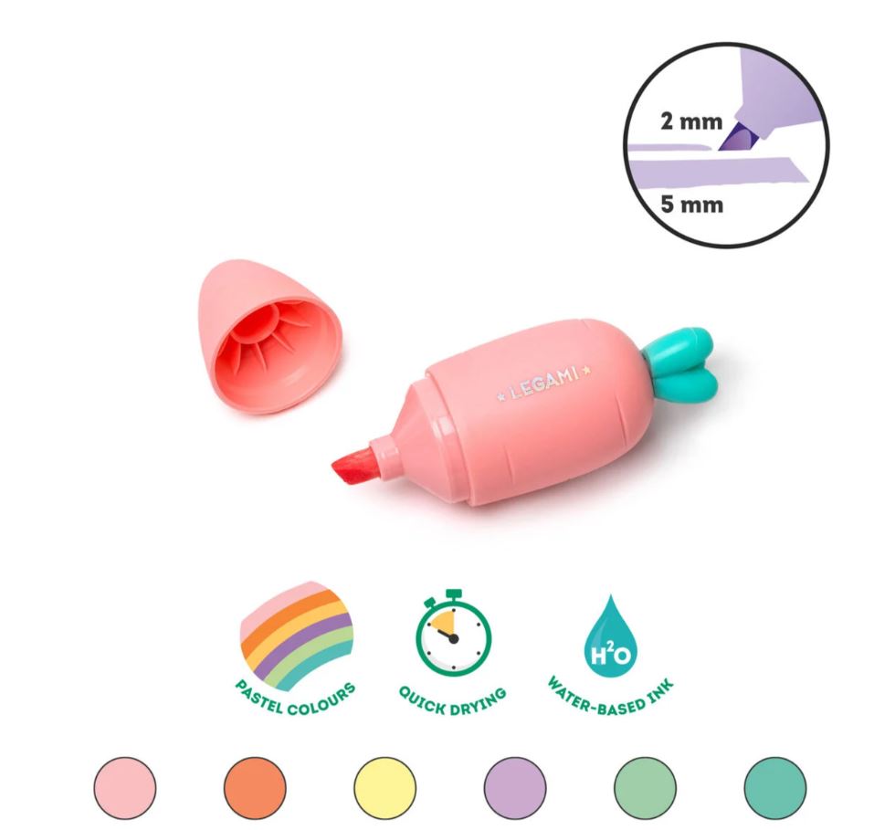 Textmarker Mini 6er Pack - Bild 3