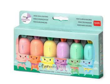Textmarker Mini 6er Pack