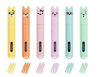 Textmarker Teddy's Style 6er Mini