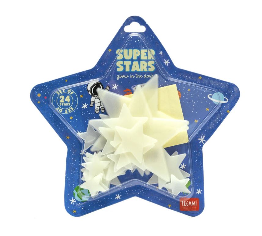 Legami Selbstklebende Leuchtsterne - Super Stars - Bild 1