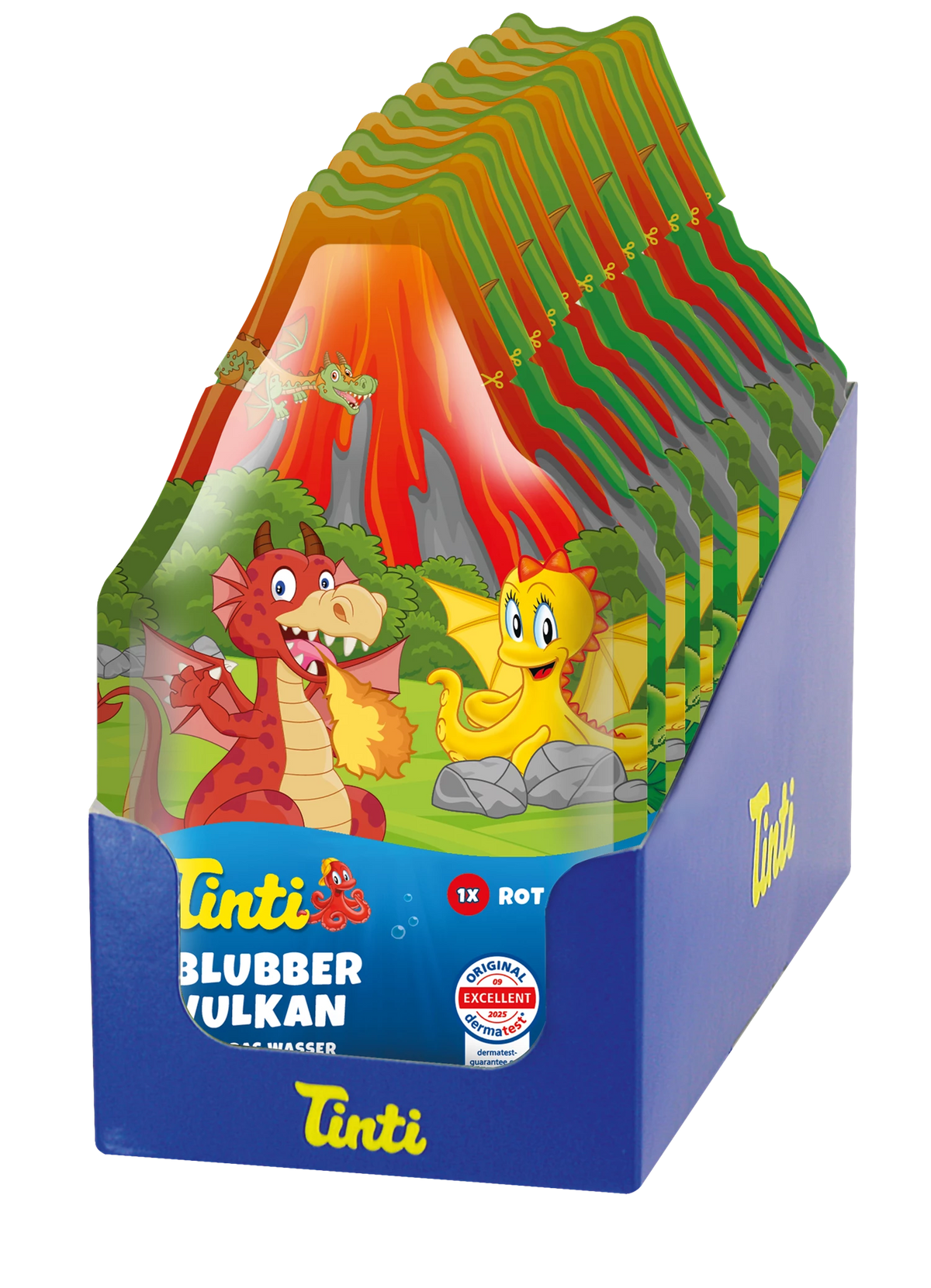 Tinti Blubber Vulkan Dino oder Drache Beutel - Bild 3