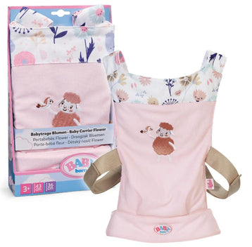 Baby born Babytrage Blumen