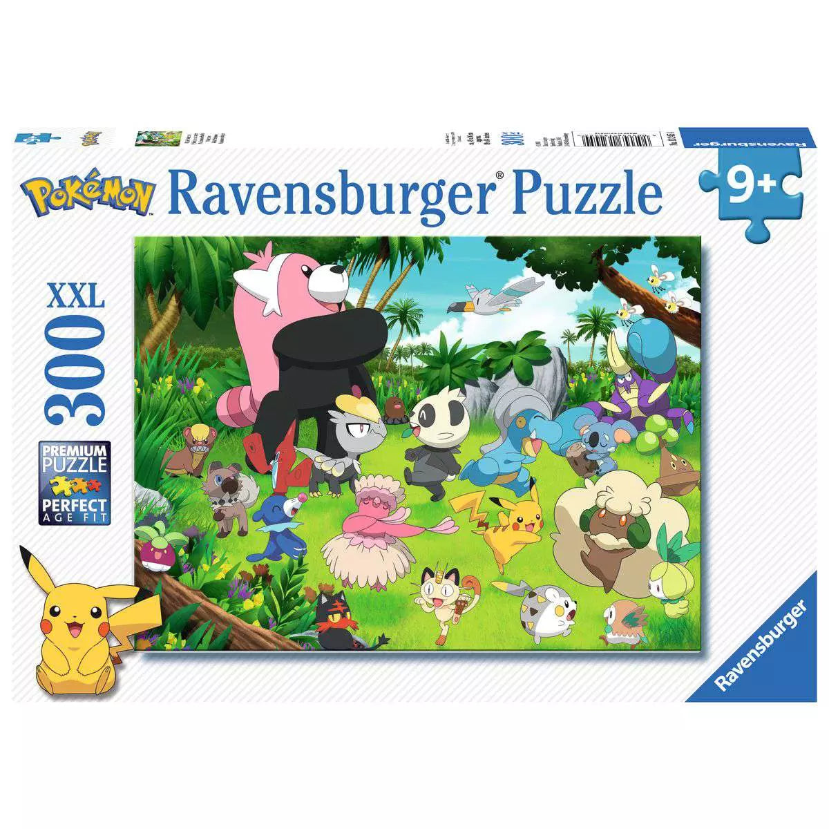 Verpackung Kinderpuzzle Wilde Pokémon 300 XXL, Ravensburger 13245