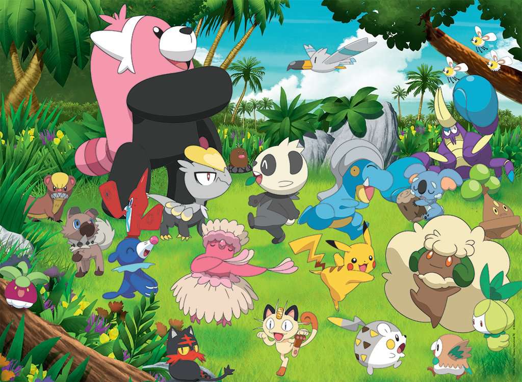 Puzzle 300 Teile Wilde Pokémon 13.245 - Bild 2