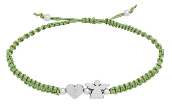 Armband Schutzengel  Initiale : Z - Bild 2