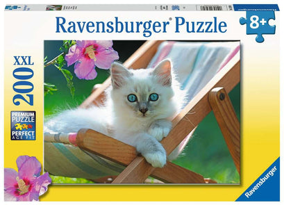 Puzzle 200 Teile Weisses Kätzchen 013.289