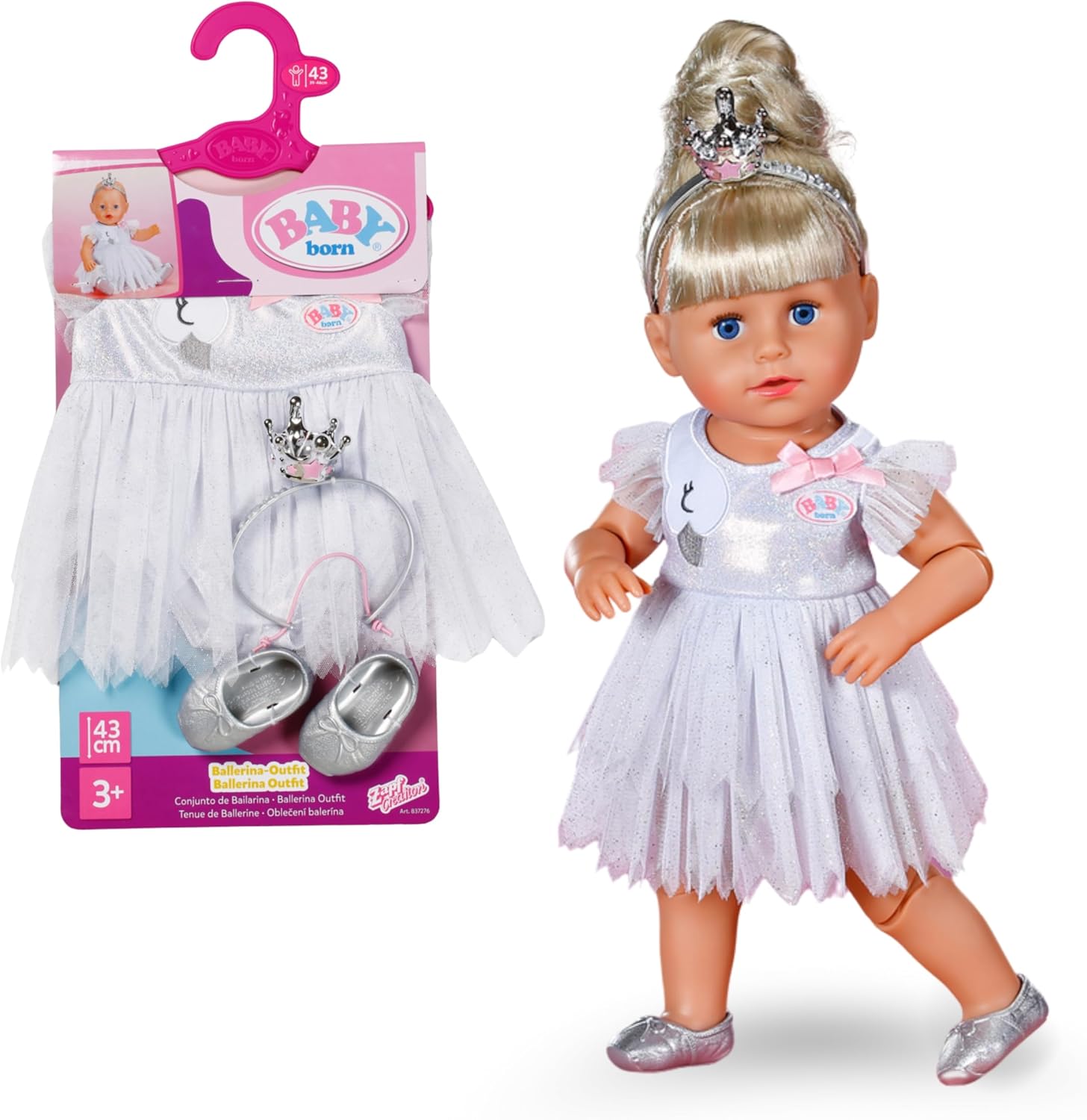 BABY born Ballerina-Outfit 43cm - Bild 3