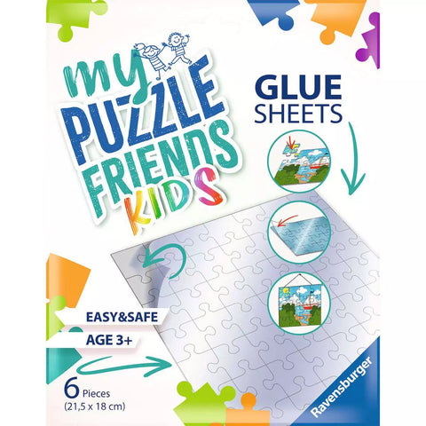 Verpackung My Puzzle Friends Kids Klebefolien 13301 mit 6 Folien