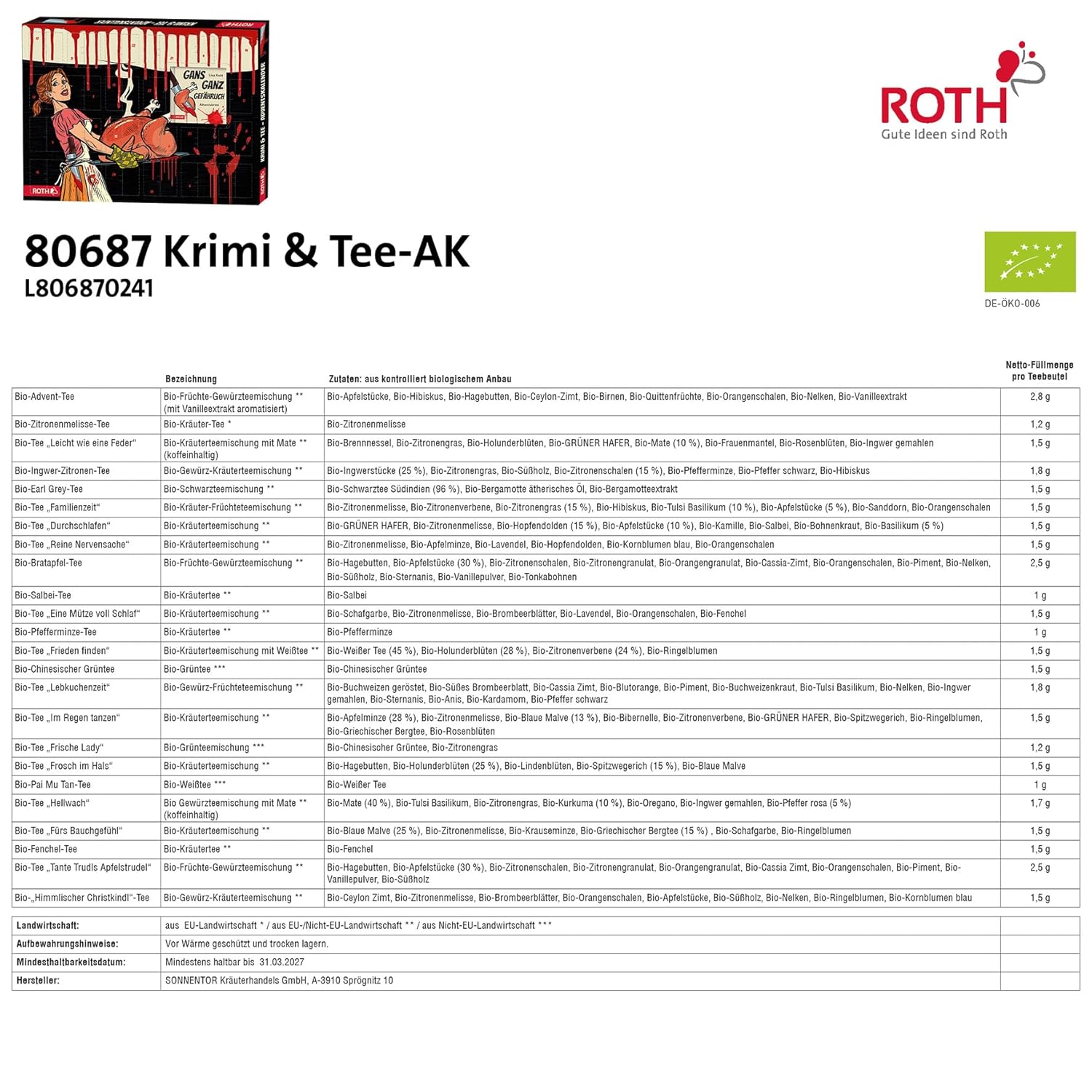 Adventskalender Krimi & Tee - Bild 4