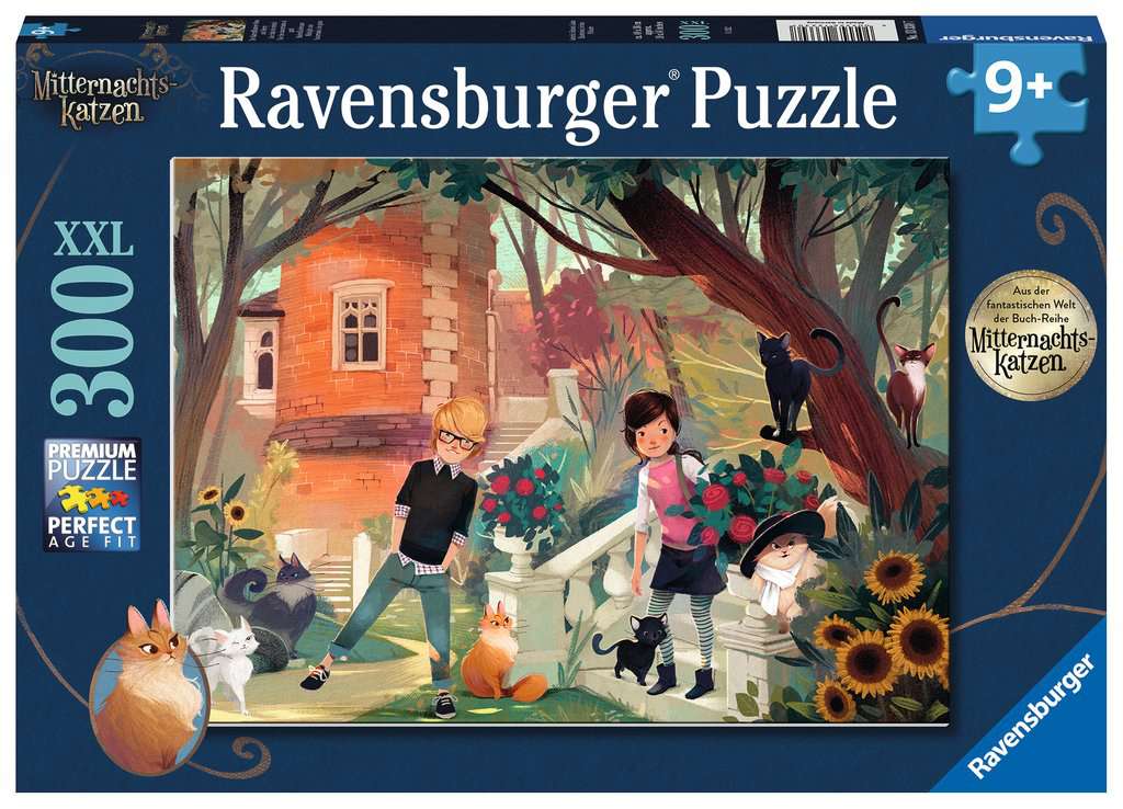 Ravensburger Puzzle 300 Teile Die Katzenflüsterer Nova und Henry 13.330 - Bild 1