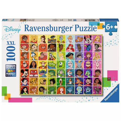 Verpackung Puzzle Disneys bunte Farbenwelt, 100 XXL-Teile, Ravensburger
