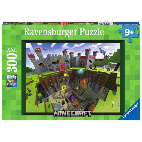 Verpackung Kinderpuzzle Minecraft Cutaway 300 XXL-Teile 13334