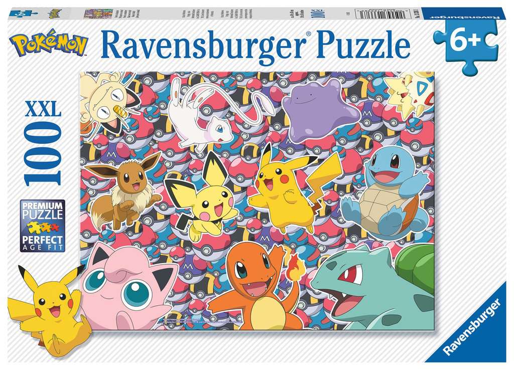 Puzzle 100 Teile Pokemon Bereit zu kämpfen! 13.338 - Bild 1