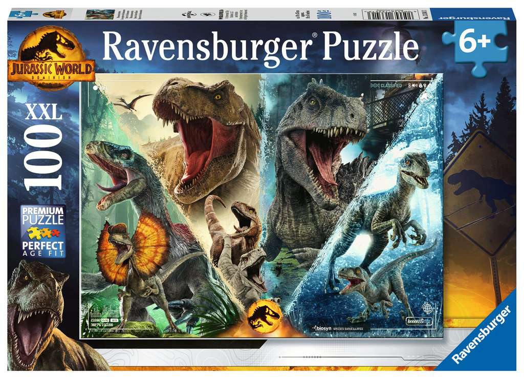 Puzzle 100 Teile Jurassic World Dominion 13.341 - Bild 1