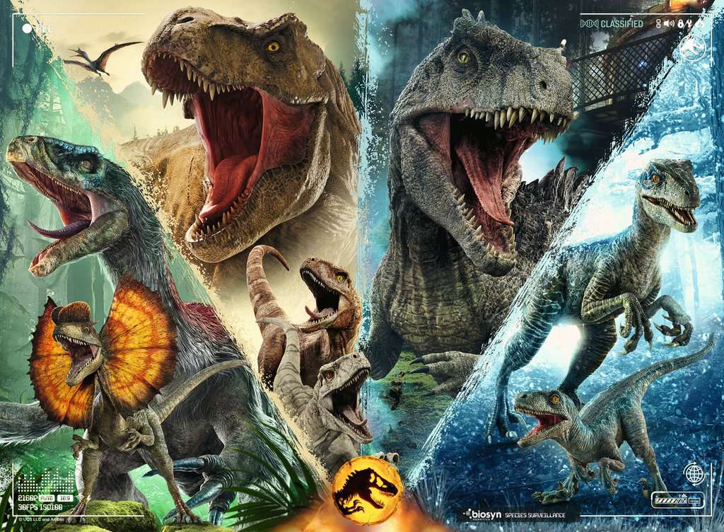 Puzzle 100 Teile Jurassic World Dominion 13.341 - Bild 2