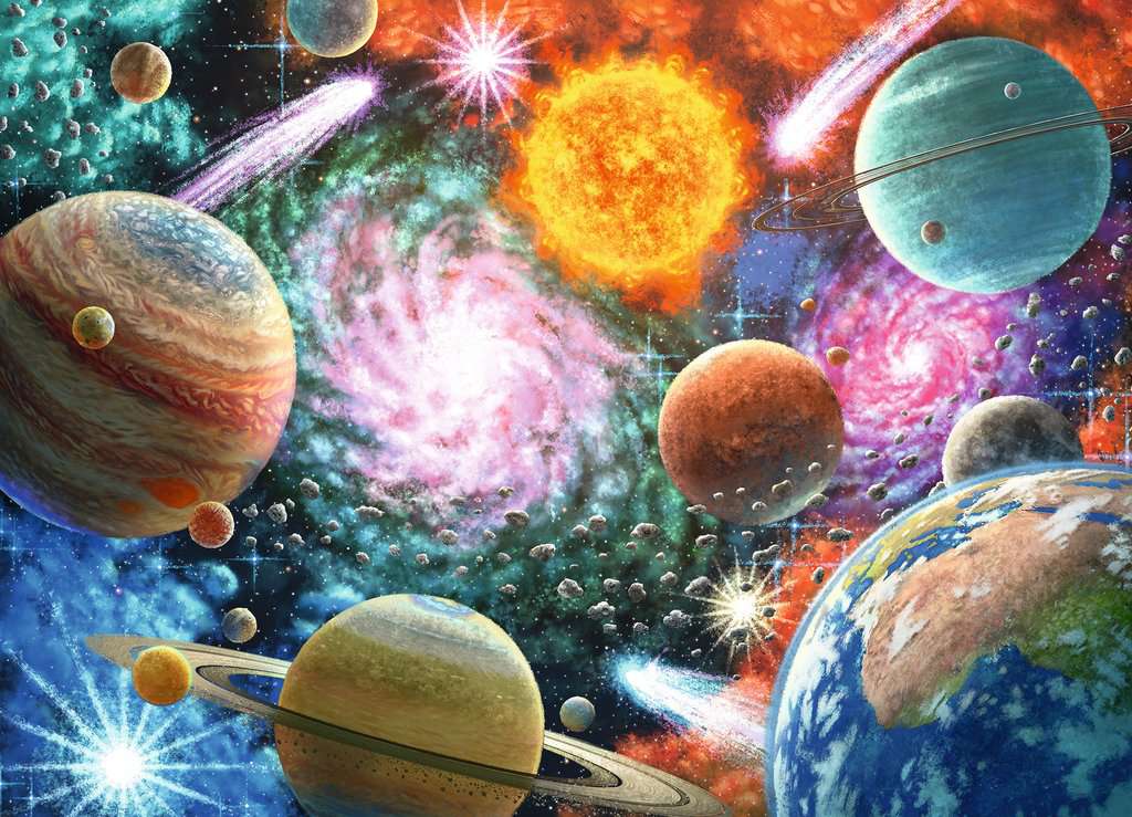 Puzzle 100 Teile Sterne und Planeten 13.346 - Bild 2