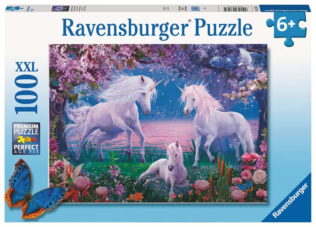 Puzzle 100 Teile Bezaubernde Einhörner 13.347 - Bild 1
