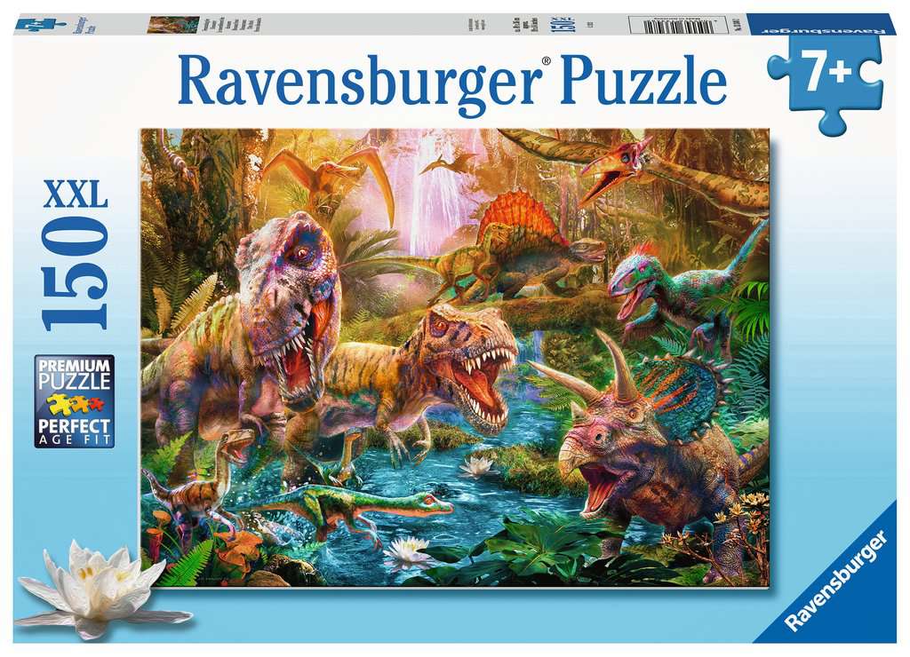 Puzzle 150 XXL Teile Versammlung der Dinosaurier 13.348 - Bild 1