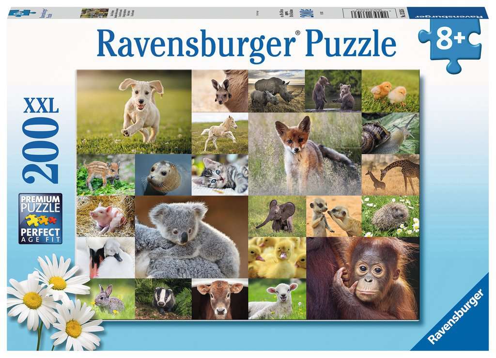Puzzle 200 Teile Süsse Tierbabys 13.353 - Bild 1