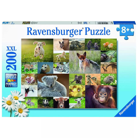 Verpackung Ravensburger Puzzle Süsse Tierbabys, 200 XXL-Teile