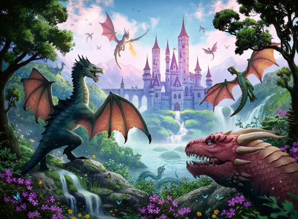 Puzzle 300 XXL Teile Magischer Drache 13.356 - Bild 2