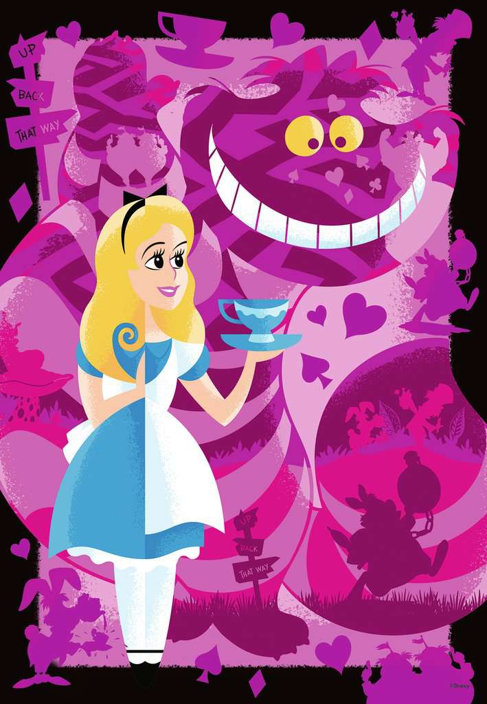 Puzzle 300 Teile Disney Alice 13.374 - Bild 2