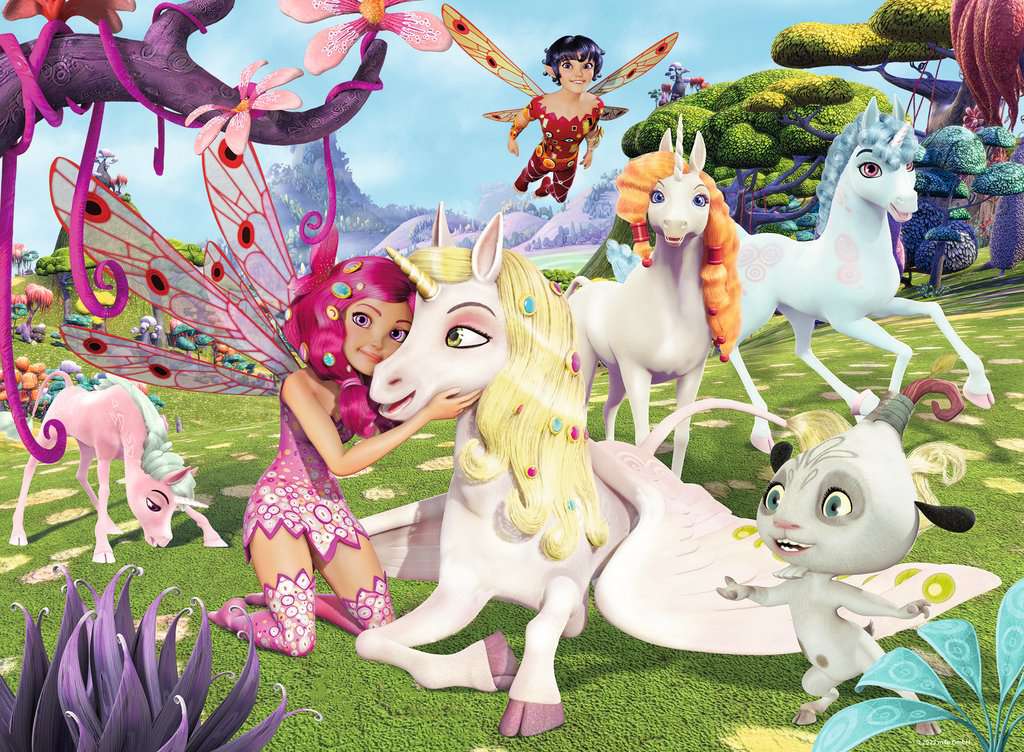 Puzzle 100 Teile Wahre Einhorn-Freundschaft 13.388 - Bild 2