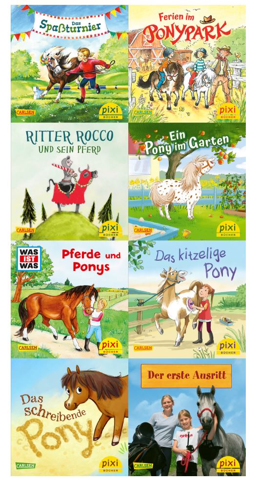 Pixi Büchlein Serie 284 Pixis bunter Ponyhof - Bild 1