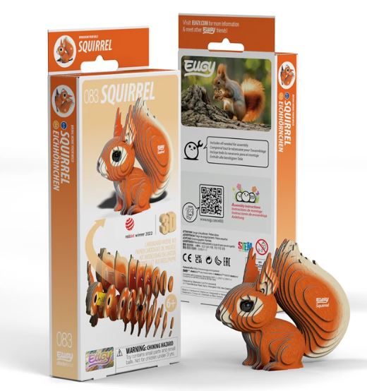 3D Bastelset Einchhörnchen - Bild 1