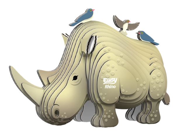3D Bastelset  Nashorn - Bild 2