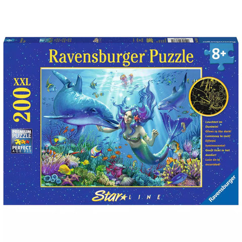 Verpackung Star Line Puzzle Leuchtendes Unterwasserparadies 200 XXL von Ravensburger