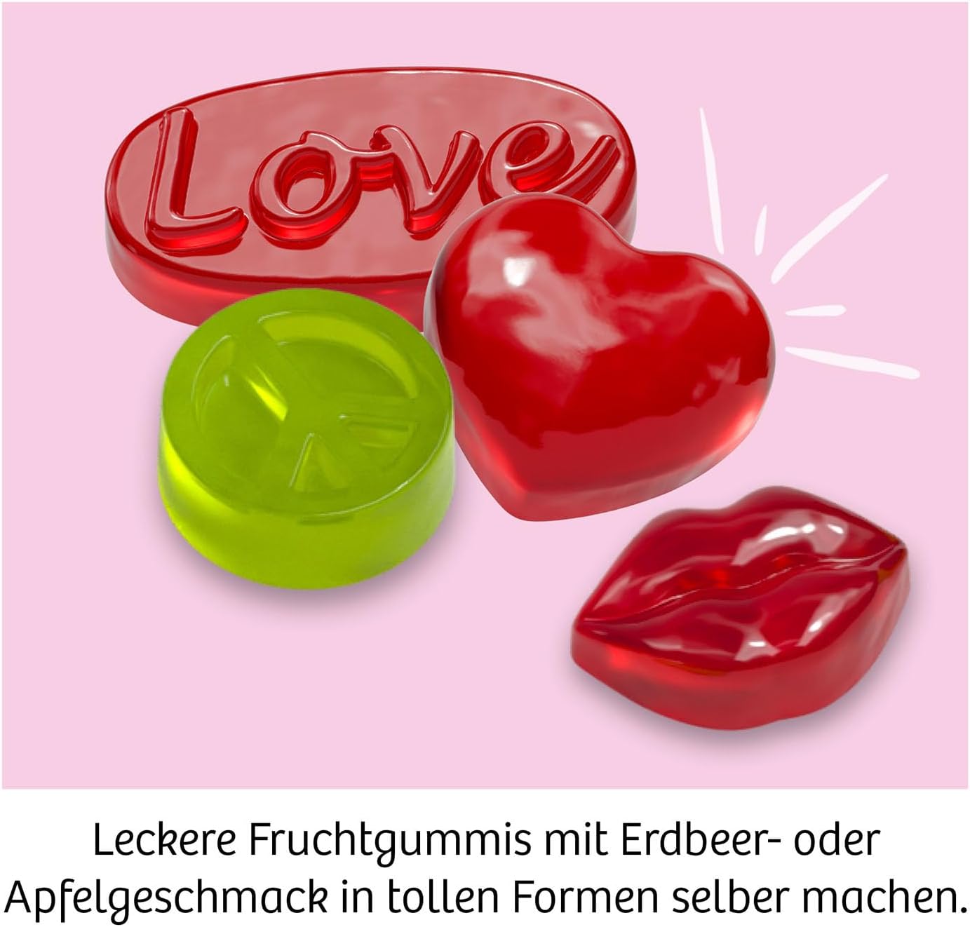 Kosmos Fun Science Fruchtgummi-Labor Love & Hearts - Bild 4
