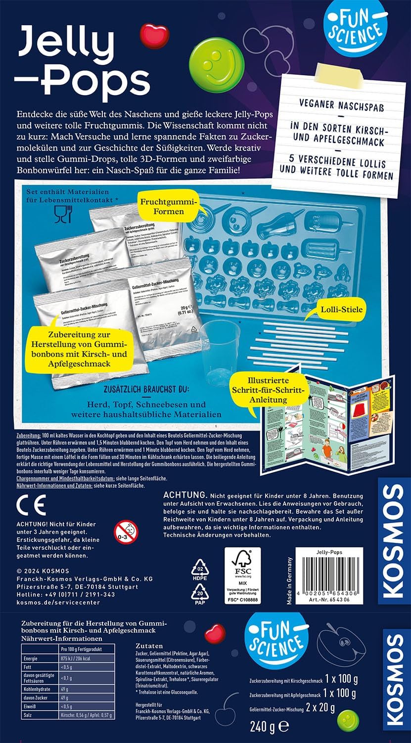 Kosmos Fun Science Jelly - Pops - Bild 6