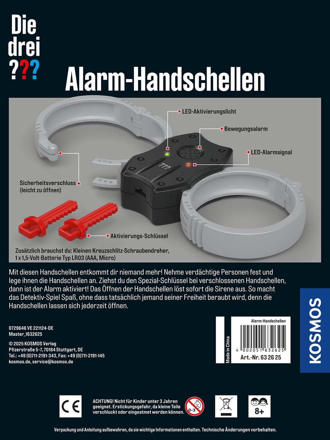 Die drei ??? Alarm - Handschellen - Bild 4