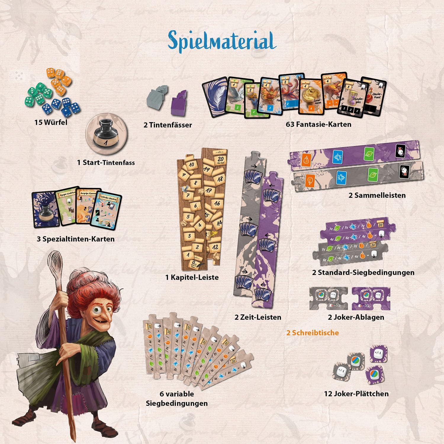 Fantasy Ink für 2 Spieler - Bild 5