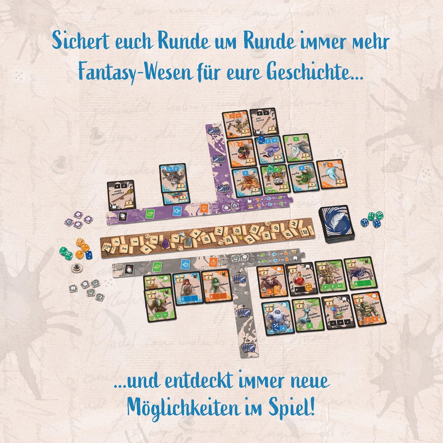 Fantasy Ink für 2 Spieler - Bild 4
