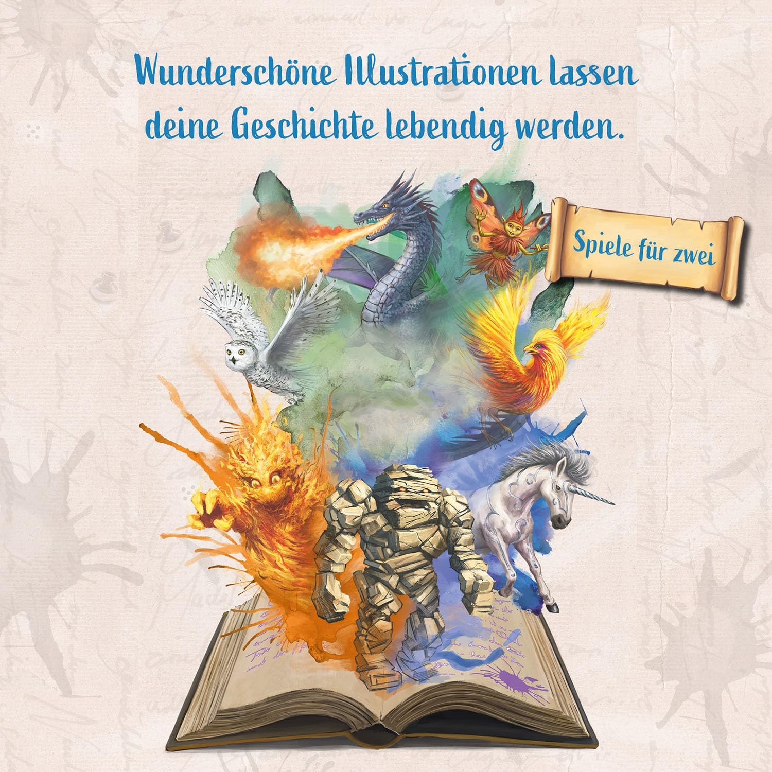 Fantasy Ink für 2 Spieler - Bild 2