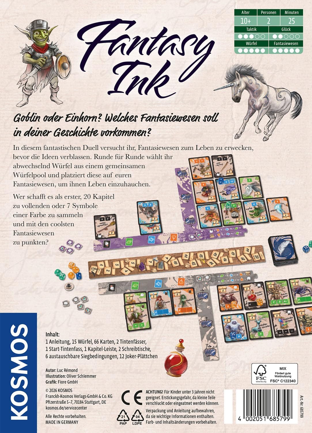 Fantasy Ink für 2 Spieler - Bild 6