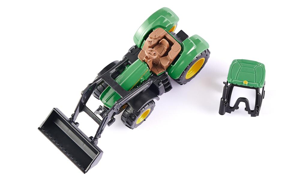 Siku John Deere mit Frontlader 01.395 - Bild 3