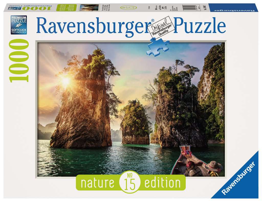 Puzzle 1000 Teile : Three Rocks in Cheow 13.968 - Bild 1