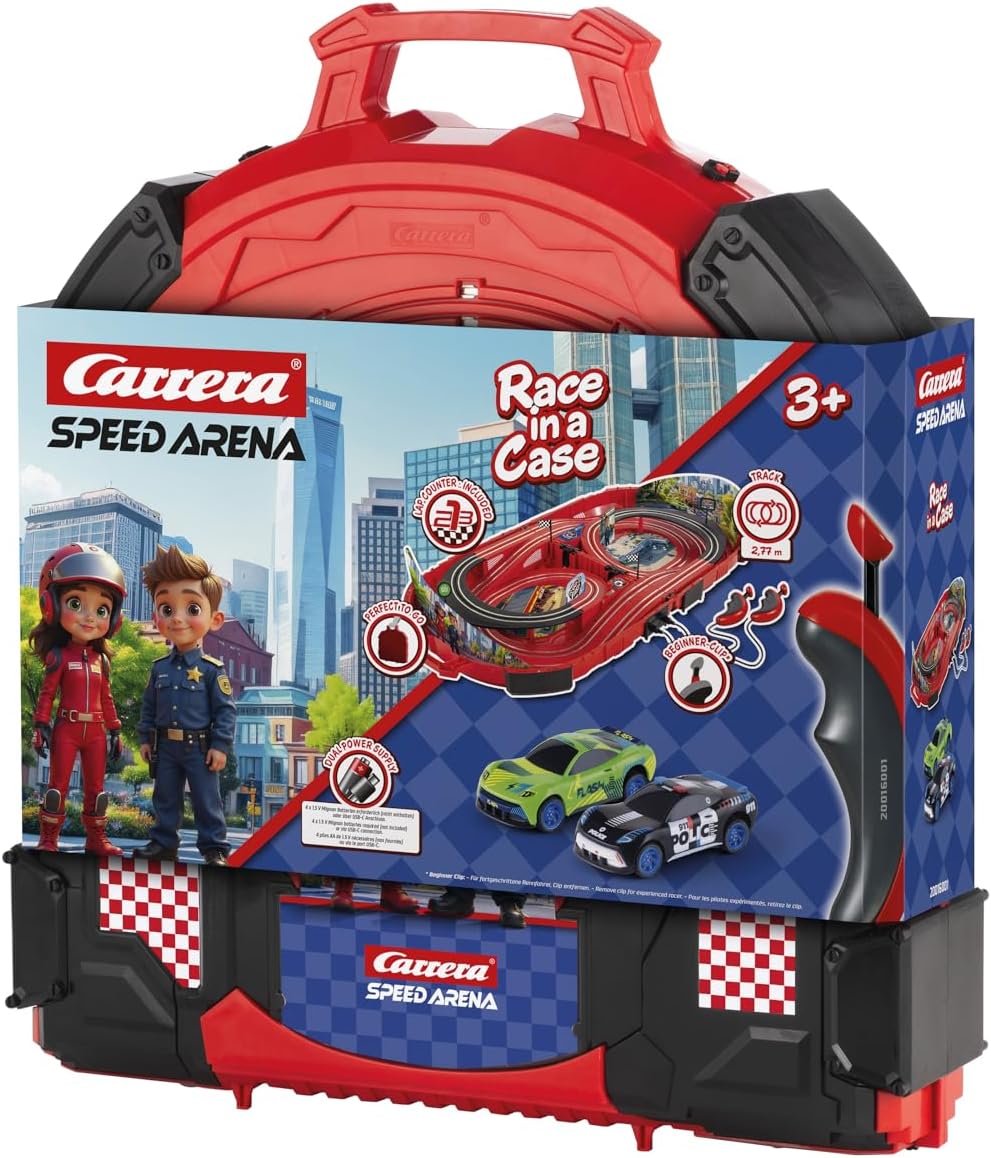 Carrera Speed Arena Race in a Case Police Chase 20016001 - Bild 6