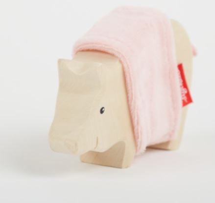 Holztier Schwein Cudly Wudly - Bild 4