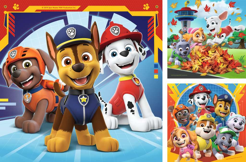 Puzzle Paw Patrol 3x49 Teile 05.048 - Bild 2