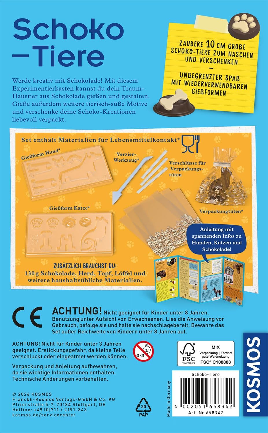 Kosmos Schoko - Tiere - Bild 6