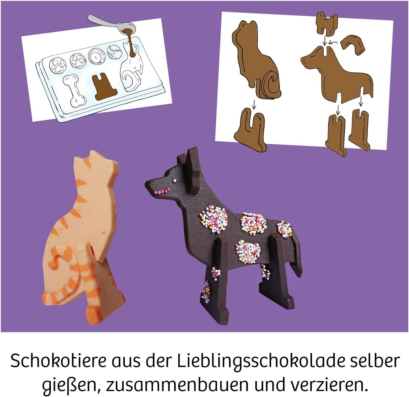Kosmos Schoko - Tiere - Bild 3